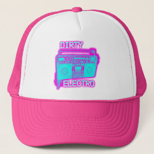 Camionero Gorra de neón de los ELECTRO del club de baile