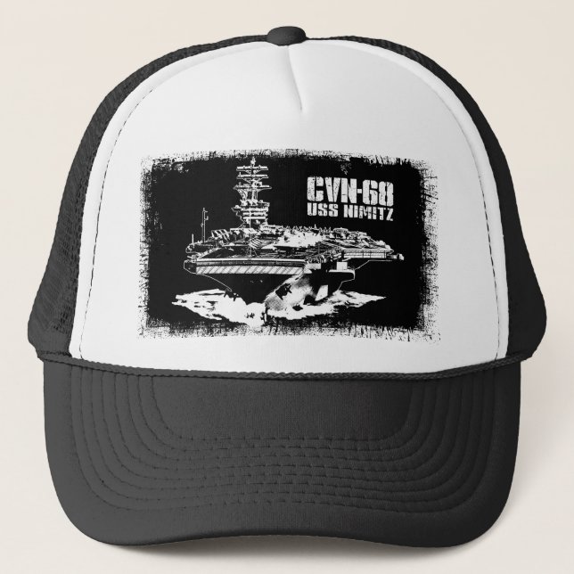 Camionero Gorra de Nimitz de portaaviones (Anverso)