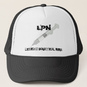 Camionero gorra de ninja con licencia práctica