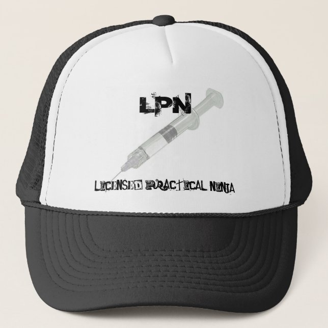 Camionero gorra de ninja con licencia práctica (Anverso)