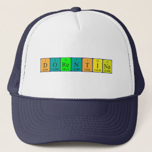 Camionero Gorra de nombre de tabla periódica Dorentina