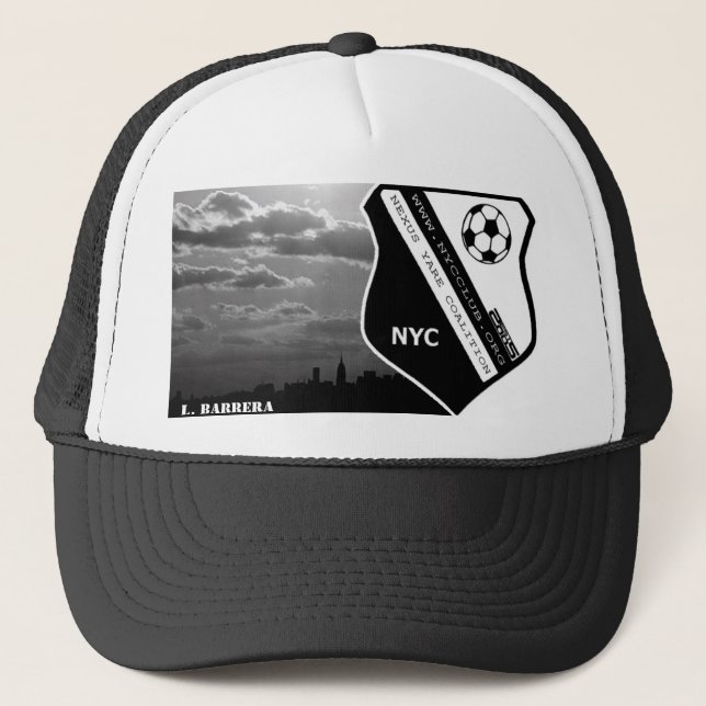 Camionero Gorra de NYC - L. Barrera (Anverso)