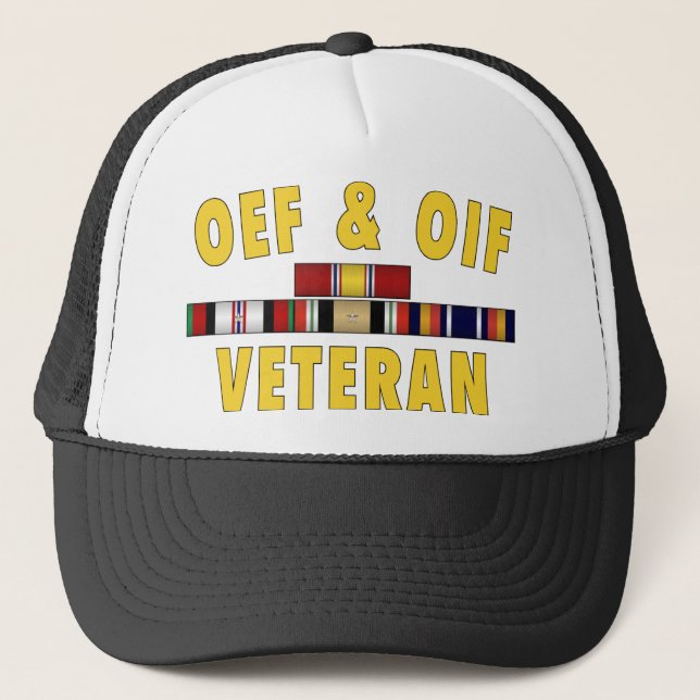 Camionero Gorra de OEF y de OIF (Anverso)