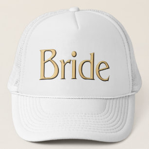 Camionero Gorra de oro de la novia