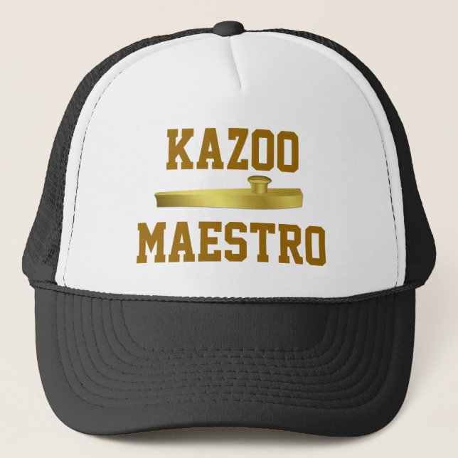 Camionero Gorra de oro de los músicos del instrumento (Anverso)