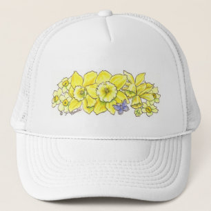 Camionero Gorra de oro del narciso