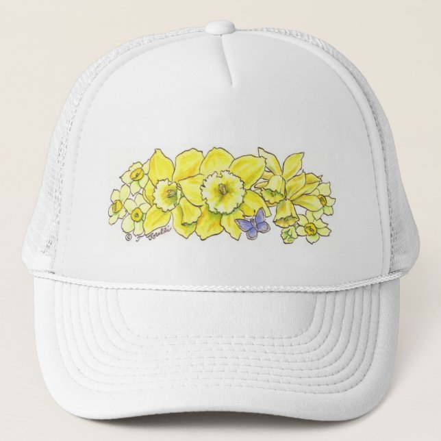 Camionero Gorra de oro del narciso (Anverso)
