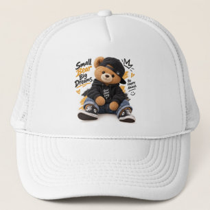 Camionero Gorra de osito de peluche genial Osito pequeño g