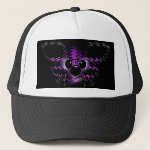 Camionero Gorra de oso morado