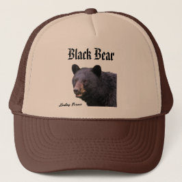 Camionero Gorra de oso negro