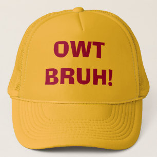 Camionero Gorra de Owt Bruh - modificado para requisitos