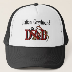 Camionero Gorra de Padre de Galgo Italiano