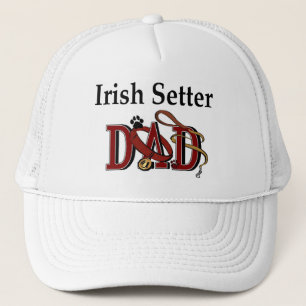 Camionero Gorra de padre Setter Irlandés