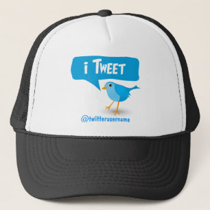 Camionero Gorra de pájaro azul en Twitter