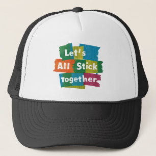 Camionero Gorra de palos juntos