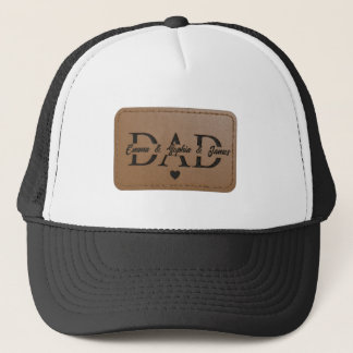 Camionero Gorra de papá personalizado con nombres de niños P