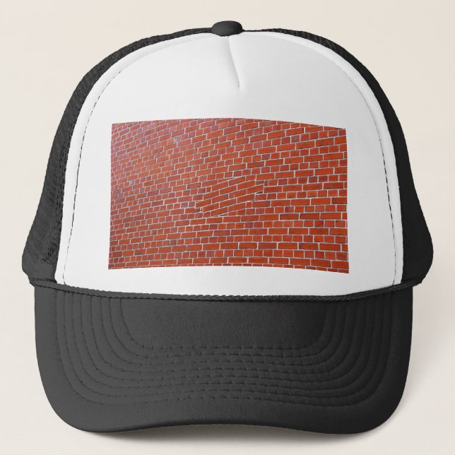 Camionero gorra de pared de ladrillo (Anverso)