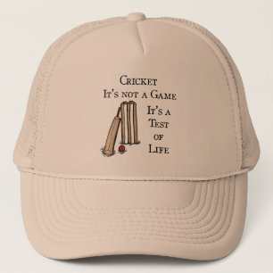 Camionero Gorra de partidos de prueba de cricket