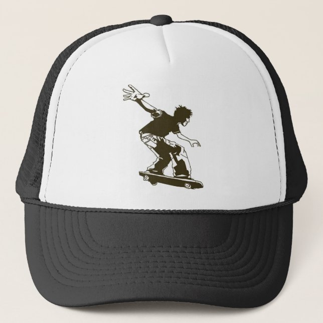 Camionero Gorra de patinaje #1 (Anverso)