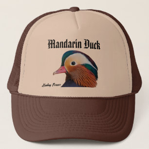 Camionero Gorra de pato mandarín