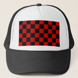 Camionero Gorra de patrón de verificador
