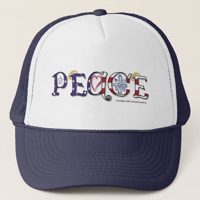 Camionero Gorra de Paz (Anverso)