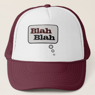 Camionero Gorra de pensamiento soso soso de la burbuja