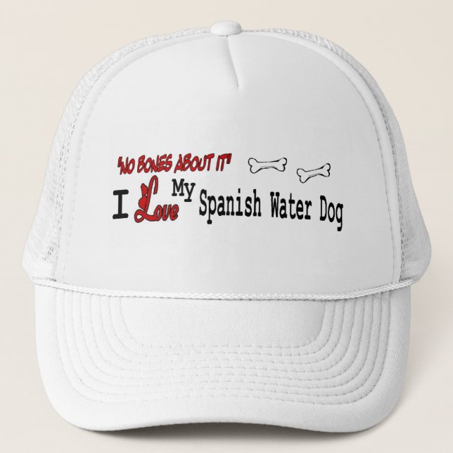 Camionero Gorra de Perro de Agua Español (Amo) (Anverso)