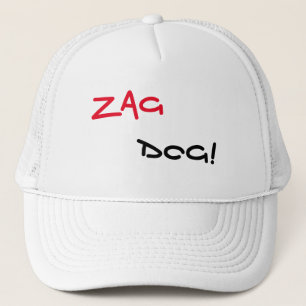 Camionero Gorra de perro Zag blanco de Guay