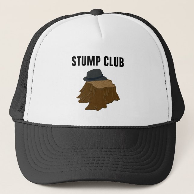 Camionero gorra de pertenencia a club stump (Anverso)