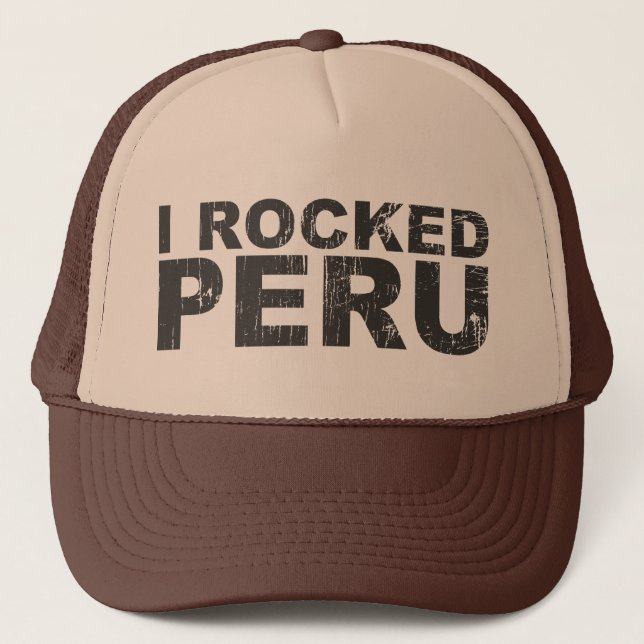Camionero Gorra de Perú (Anverso)