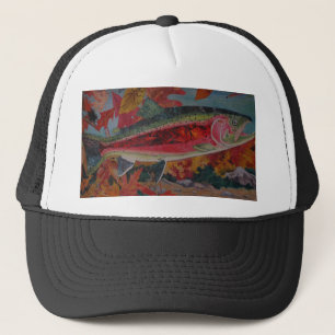 Camionero Gorra de pesca de mosca/atadura de mosca "Sueños d