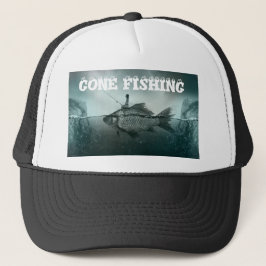 Camionero Gorra de pescadores divertidos que se fueron