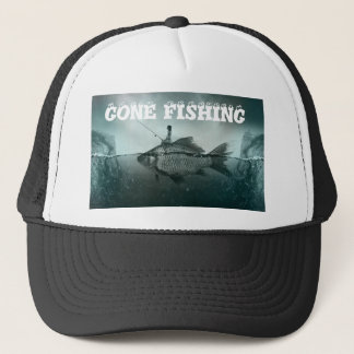 Camionero Gorra de pescadores divertidos que se fueron