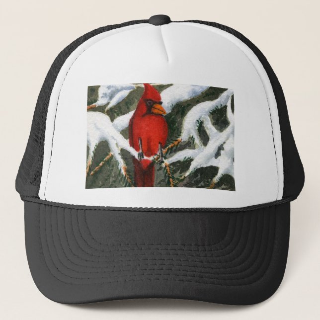 Camionero Gorra de pintura de nieve (Anverso)