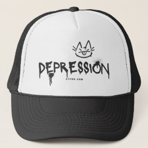 Camionero Gorra de pintura para pulverización de depresión