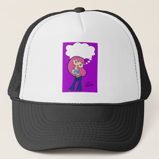 Camionero Gorra de Piscis (Anverso)