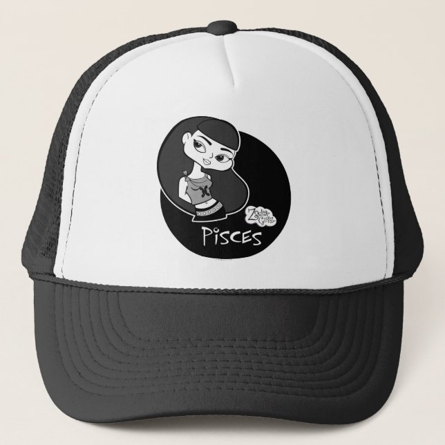 Camionero Gorra de Piscis (Anverso)