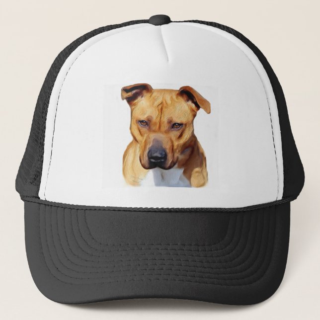 Camionero Gorra de Pitbull (Anverso)