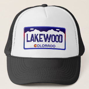 Camionero Gorra de placa azul de Lakewood Colorado