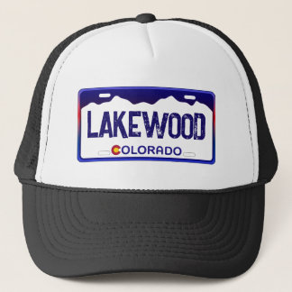 Camionero Gorra de placa azul de Lakewood Colorado
