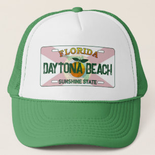 Camionero Gorra de placa de matrícula de bandera de Daytona