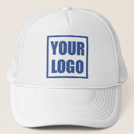 Camionero Gorra de plantilla de logotipo de negocios