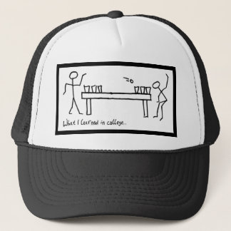 Camionero Gorra de Pong de la cerveza
