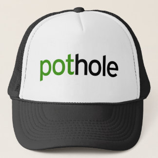 Camionero Gorra de pote del agujero