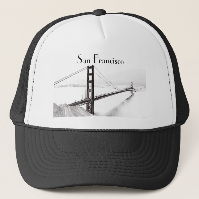 Camionero Gorra de puente Golden Gate, San Francisco (Anverso)