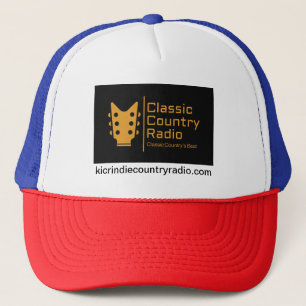 Camionero Gorra de radio de campo clásico