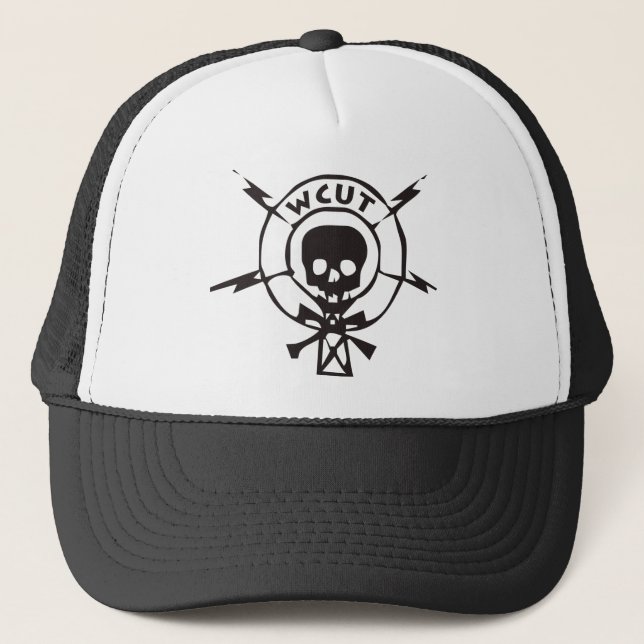 Camionero Gorra de radio de WCUT (Anverso)