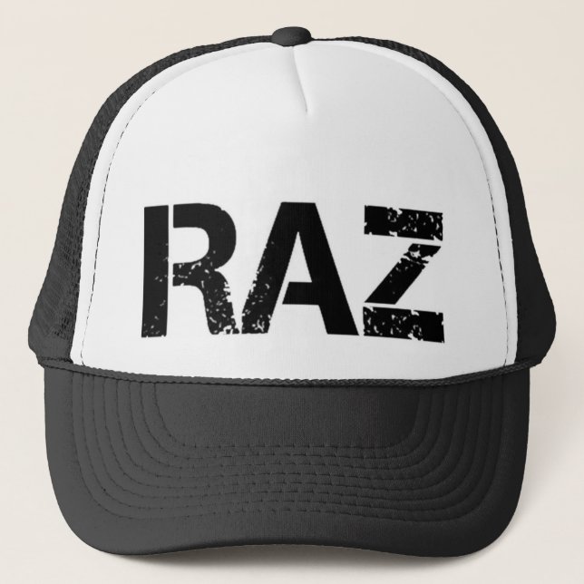 Camionero Gorra de RAZ (Anverso)