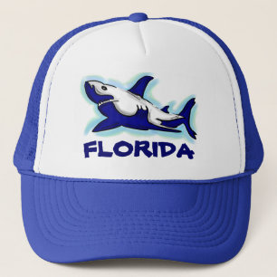 Camionero Gorra de recuerdo de la temática del tiburón azul
